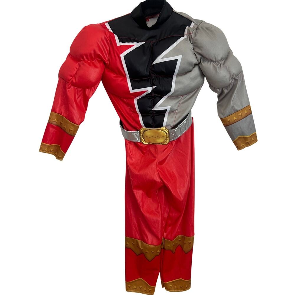 Power Rangers Dino Fury Toddler Muscle Costume (No Mask) Small 4/6